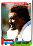 1981 Topps Robert Newhouse