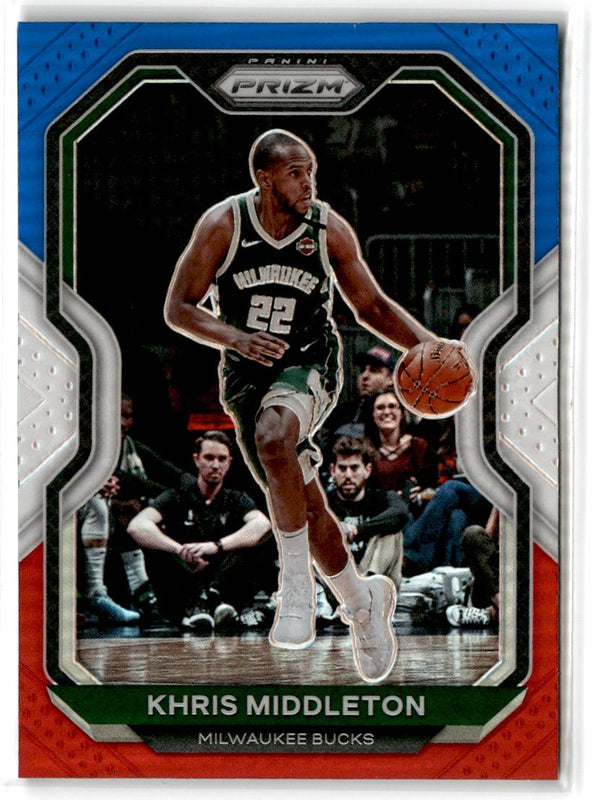 2020 Panini Prizm Prizms Khris Middleton #92