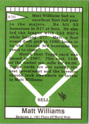 1991 Ballstreet Matt Williams