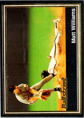 1991 Ballstreet Matt Williams #36