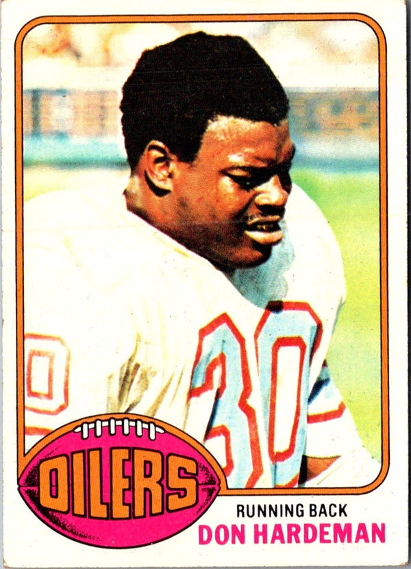 1976 Topps Don Hardeman #254 Rookie