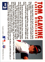 1993 Fleer Tom Glavine Career Highlights Tom Glavine #3B