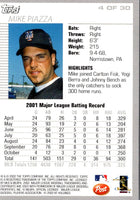 2002 Topps Post Cereal Mike Piazza #4