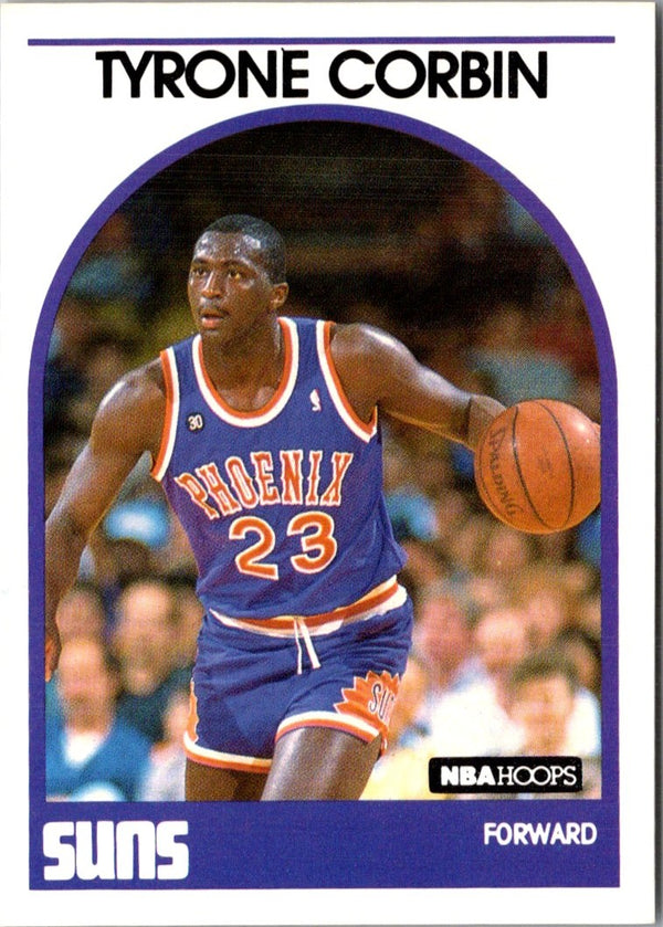 1989 Hoops Tyrone Corbin #263 Rookie