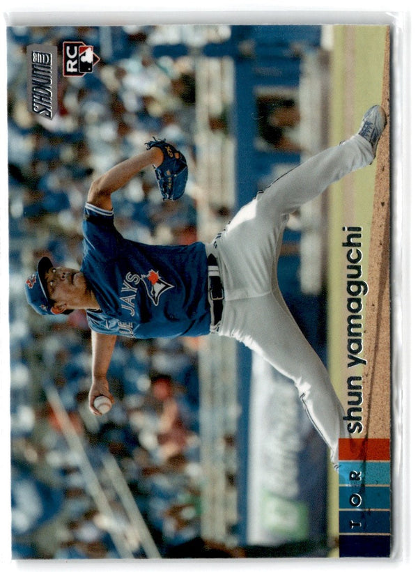 2020 Topps Fire Shun Yamaguchi #5 Rookie