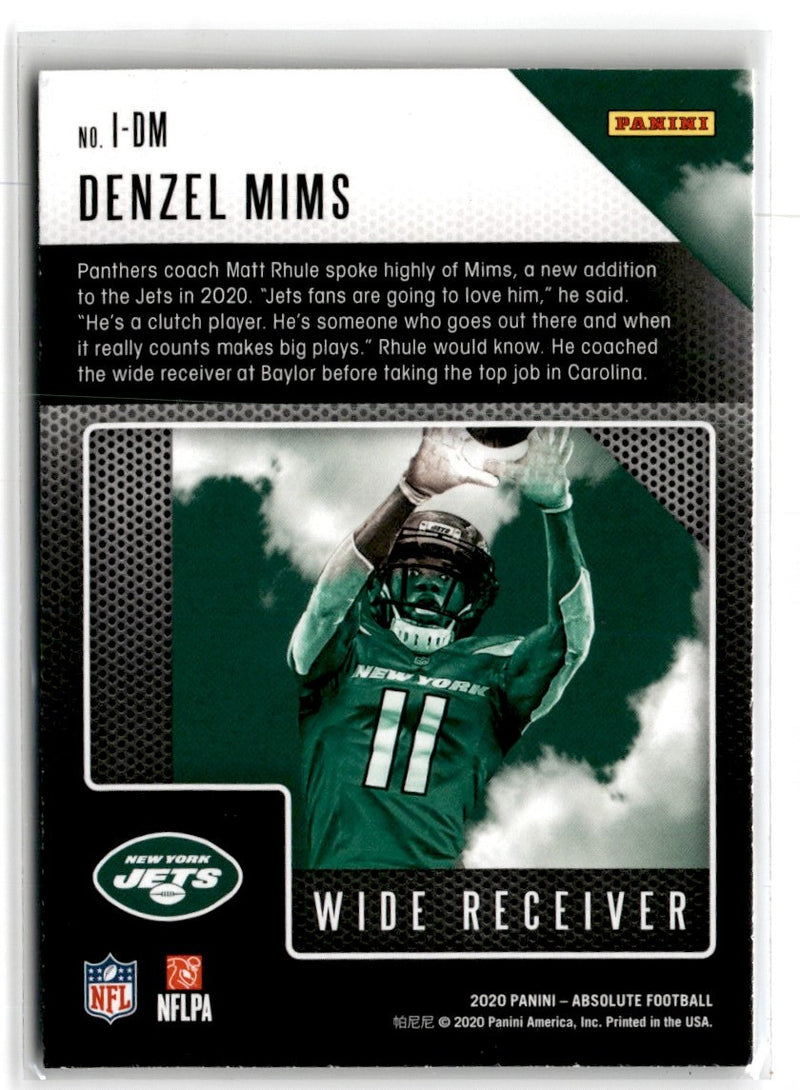 2020 Score Rookie Denzel Mims