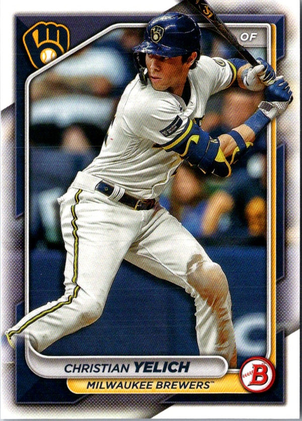 2024 Bowman Christian Yelich #34