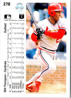 1990 Upper Deck Milt Thompson #278