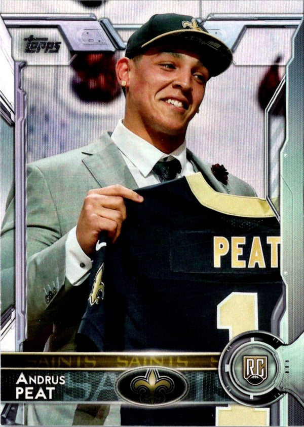 2015 Topps Andrus Peat #485 Rookie