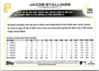 2022 Topps Jacob Stallings #286