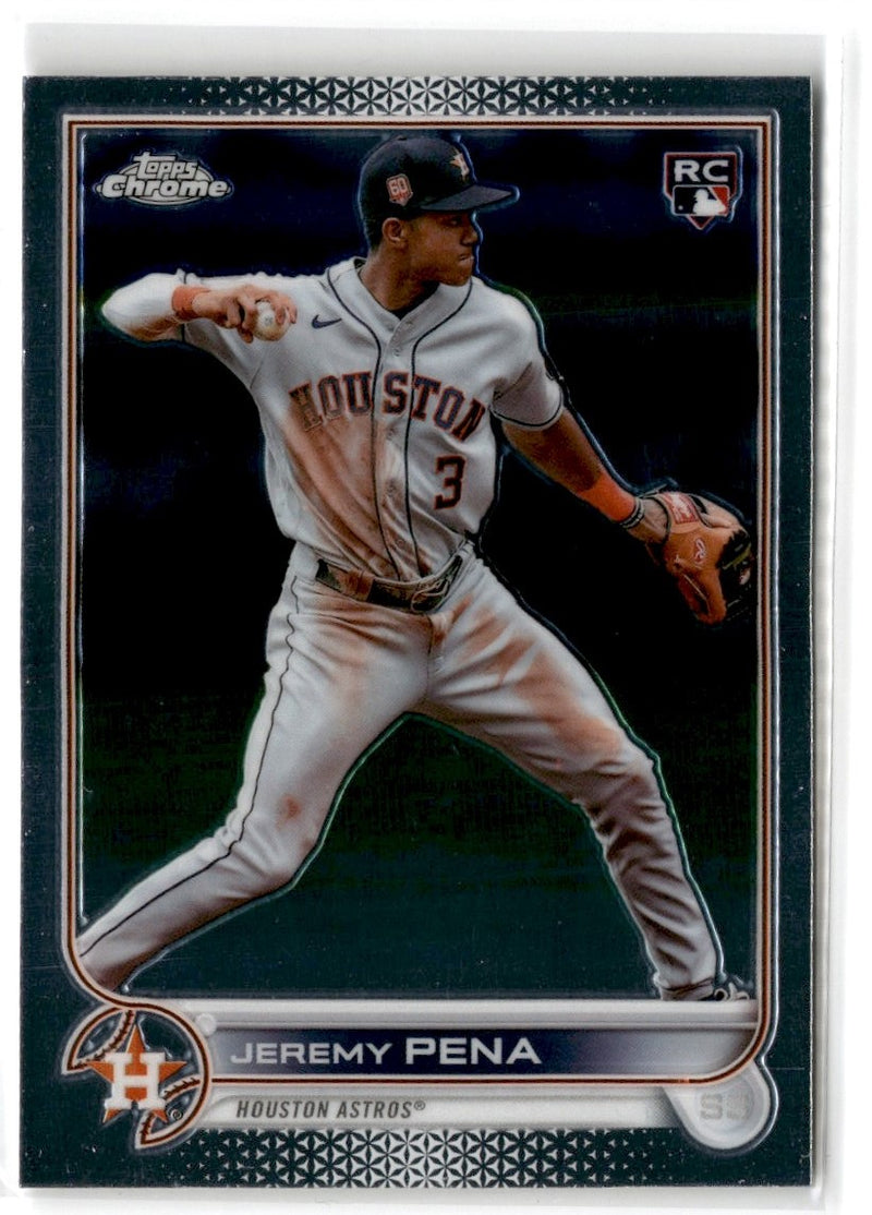 2022 Topps Chrome Update Jeremy Pena