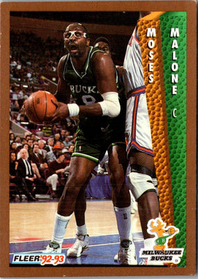 1992 Fleer Moses Malone #127