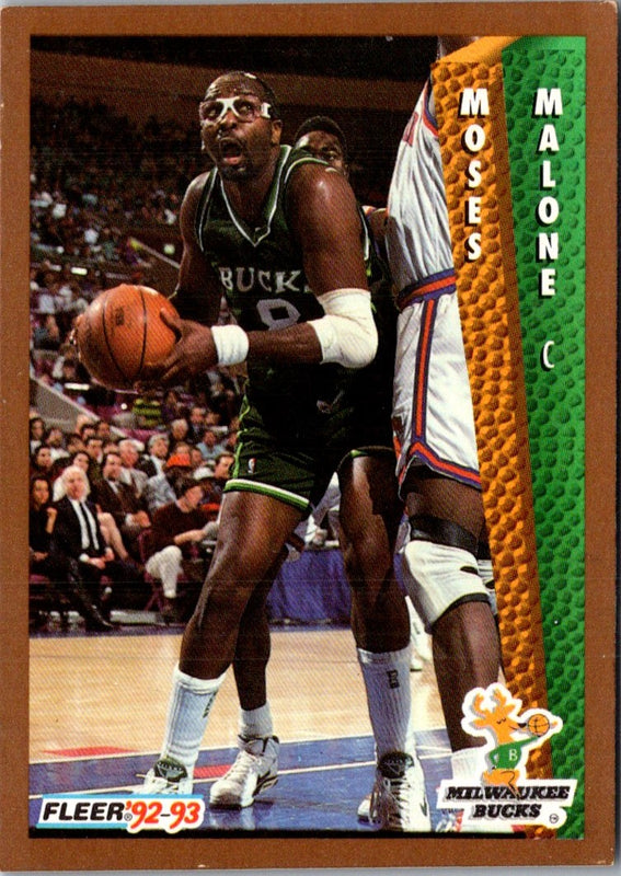1992 Fleer Moses Malone #127