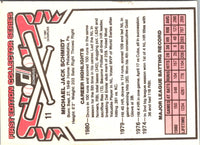 1980 Topps Burger King Philadelphia Phillies Mike Schmidt #6
