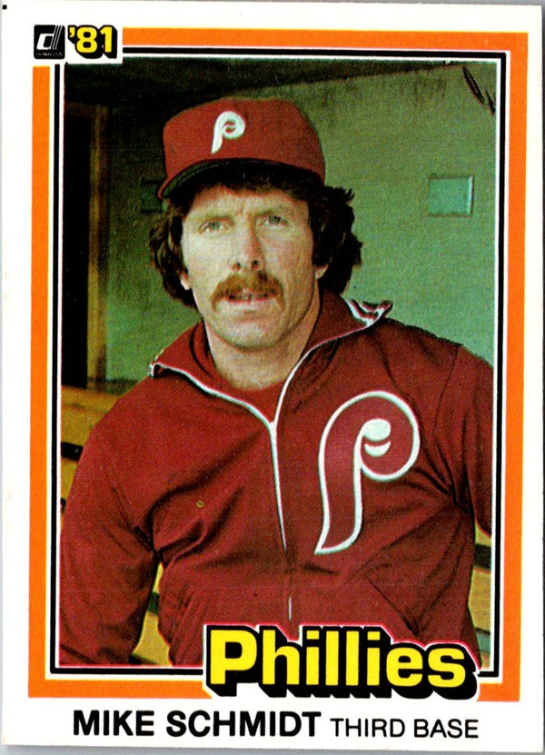 1980 Topps Burger King Philadelphia Phillies Mike Schmidt #6