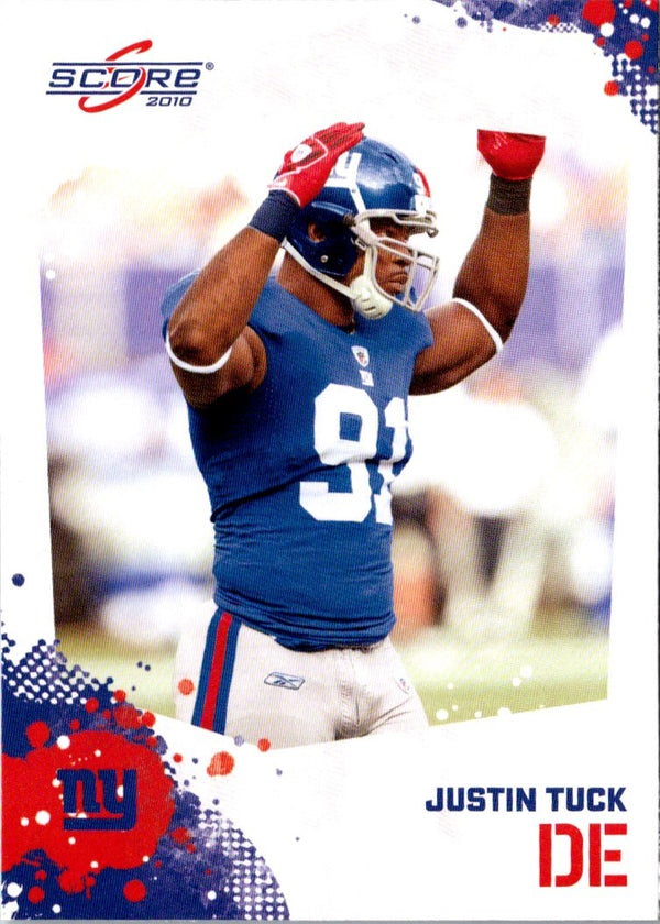 2010 Score Justin Tuck #194