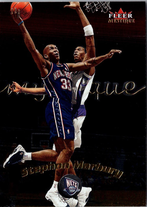 2000 Fleer Mystique Stephon Marbury #87