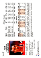1991 Hoops Tom Hammonds #446