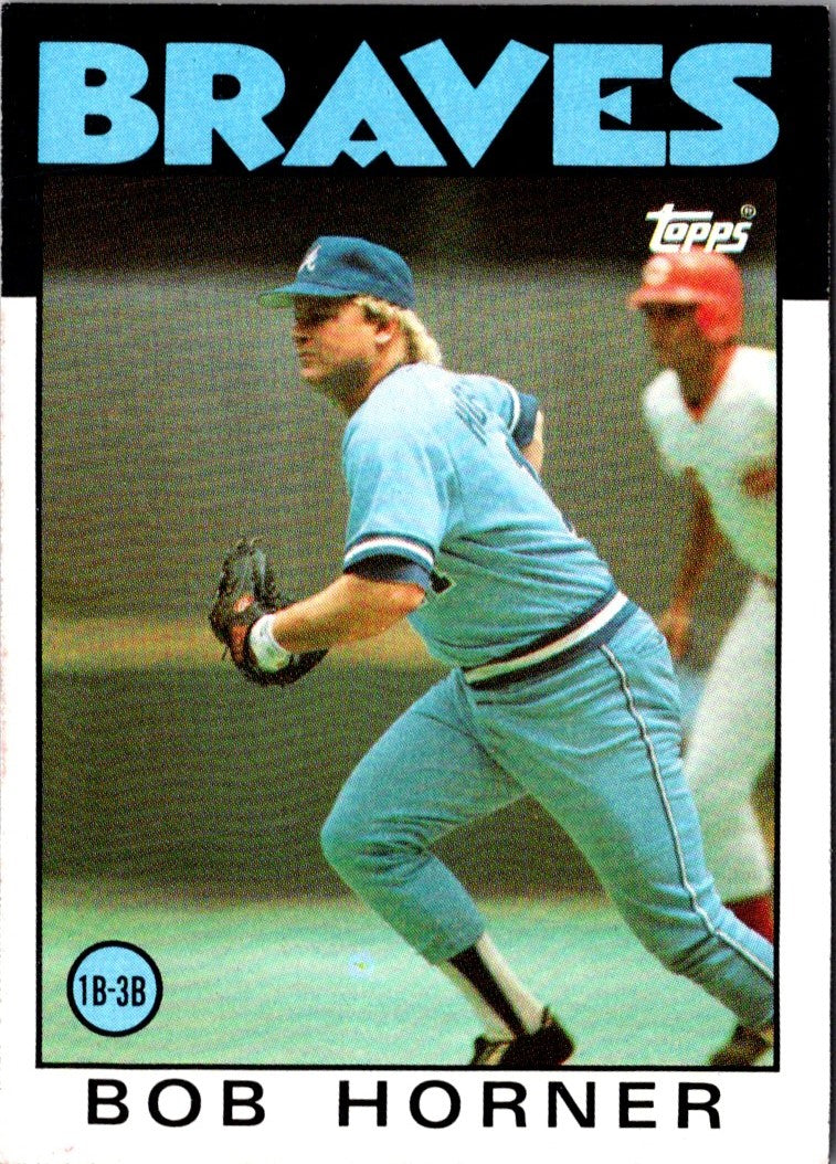 1986 Topps Bob Horner