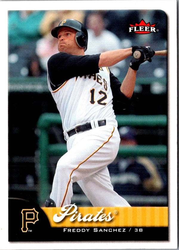 2007 Fleer Freddy Sanchez #90A