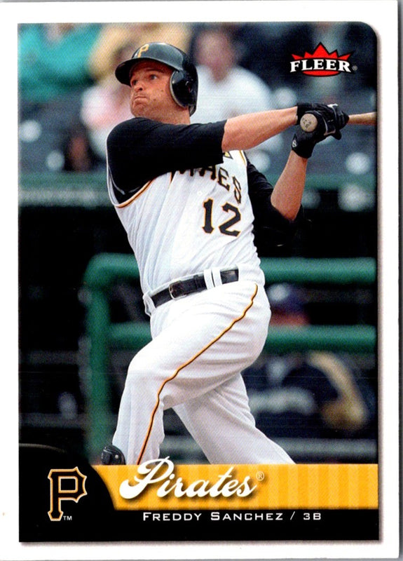 2007 Fleer Freddy Sanchez #90A