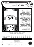 2022 Hoops Blake Wesley