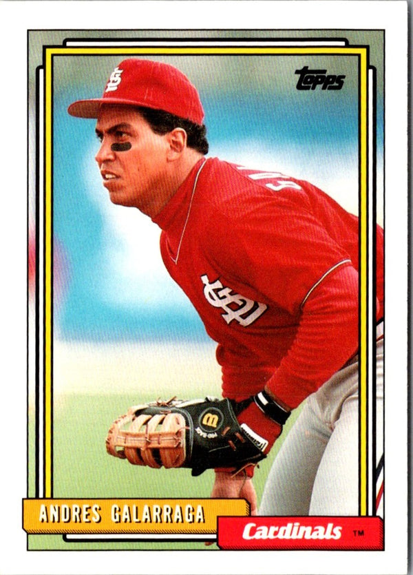 1992 Topps Traded Andres Galarraga #36T