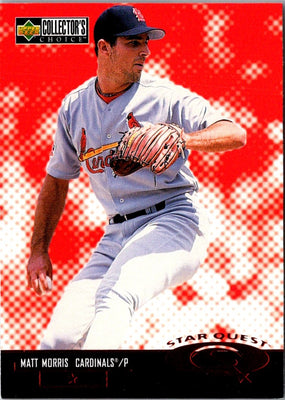 1998 Collector's Choice StarQuest Matt Morris #SQ7