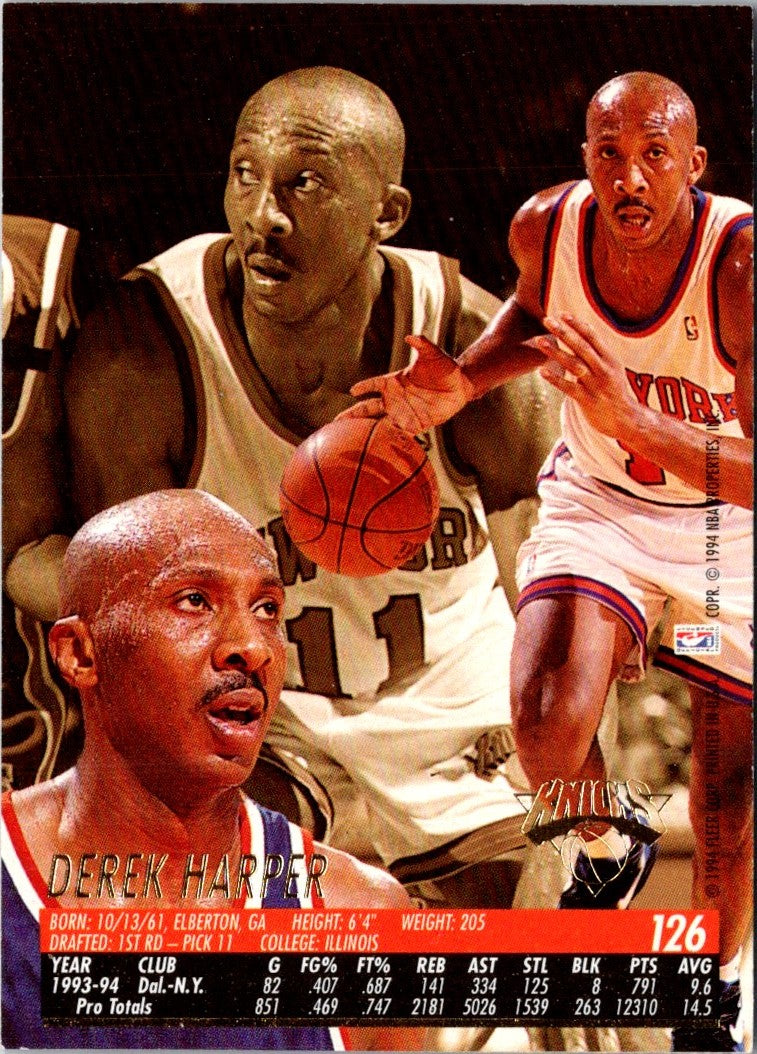 1994 Finest Derek Harper