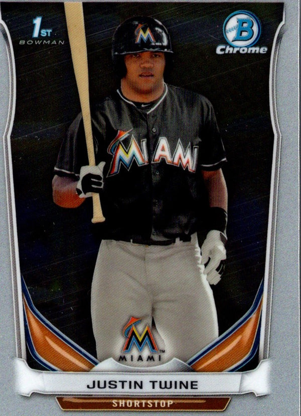 2014 Bowman Draft Picks & Prospects Chrome Justin Twine #CDP41