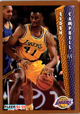 1992 Fleer Elden Campbell #106