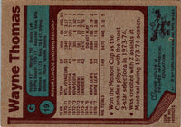 1977 Topps Wayne Thomas #19