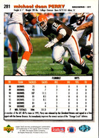 1995 Collector's Choice Player's Club Michael Dean Perry #281