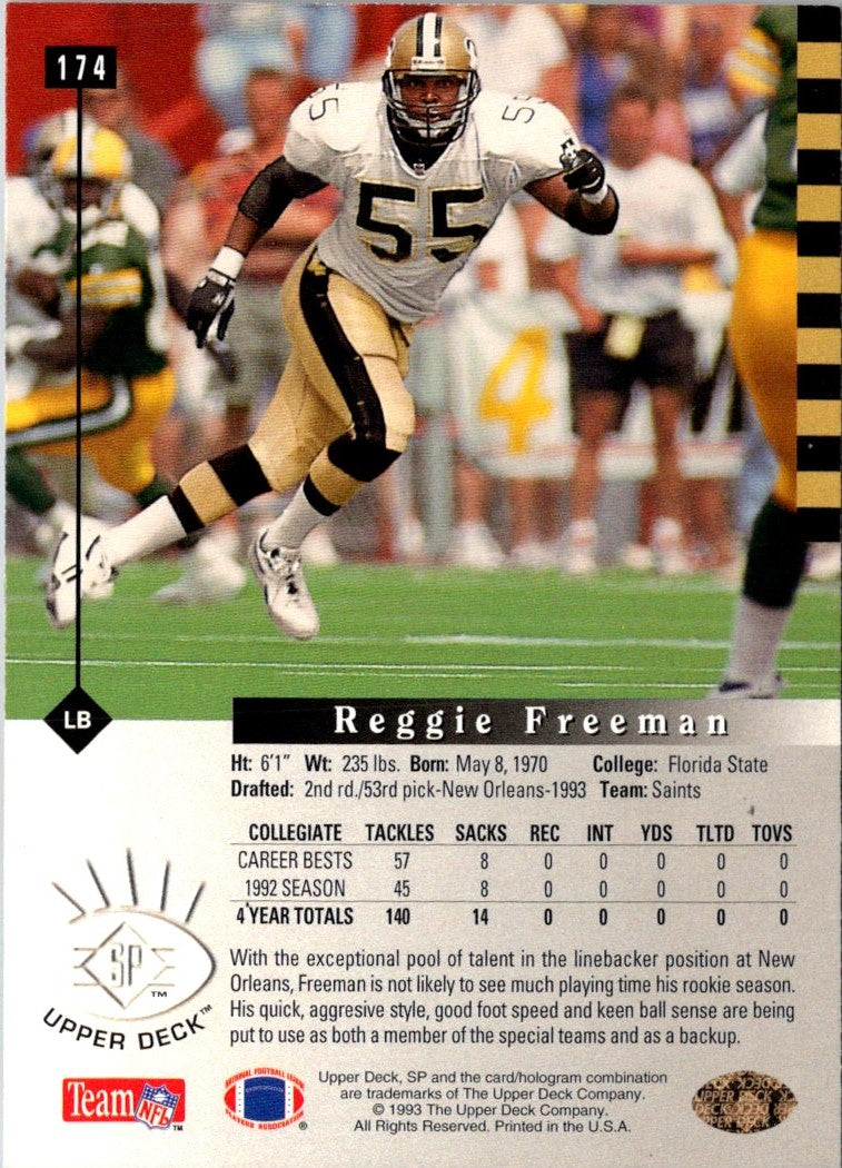 1993 SP Reggie Freeman