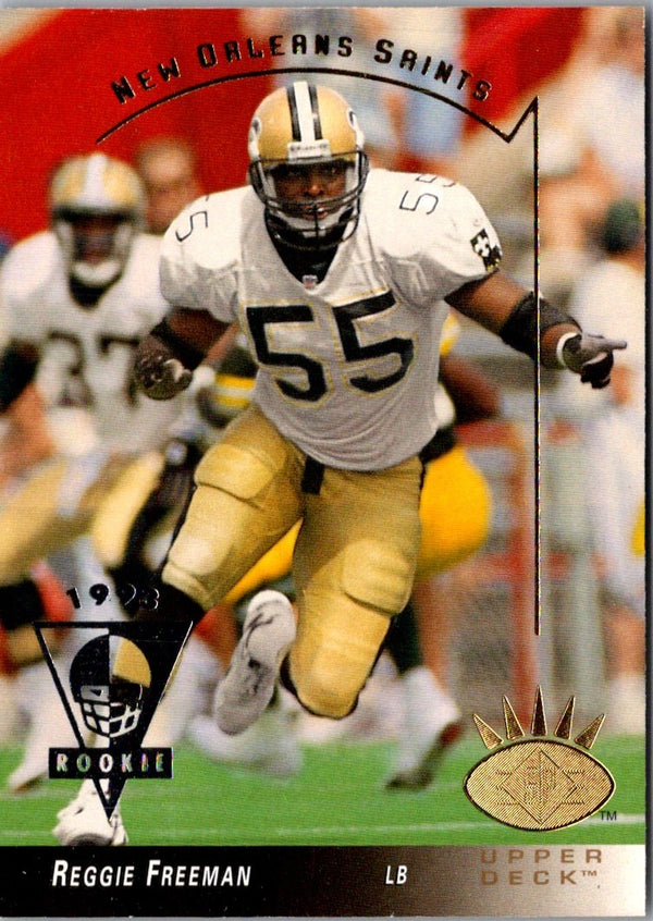 1993 SP Reggie Freeman #174 Rookie