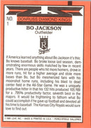 1990 Donruss Super Diamond Kings Bo Jackson