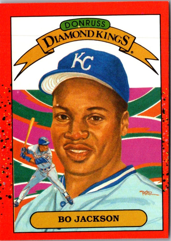 1990 Donruss Super Diamond Kings Bo Jackson #1
