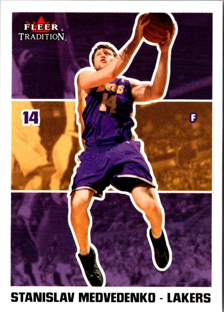 2003 Fleer Tradition Stanislav Medvedenko