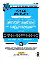 2019 Donruss Kyle Wright #44 Rookie
