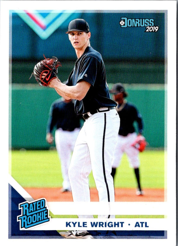 2019 Donruss Kyle Wright #44 Rookie