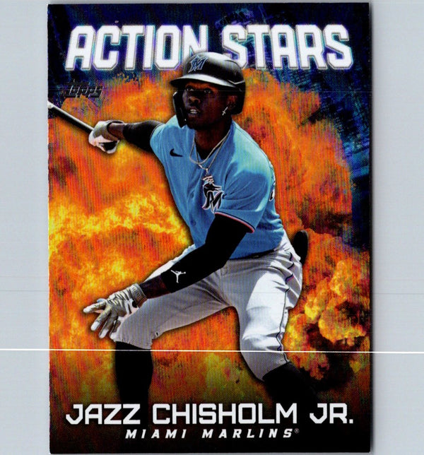 2023 Topps Update Action Stars Jazz Chisholm Jr. #AS-30