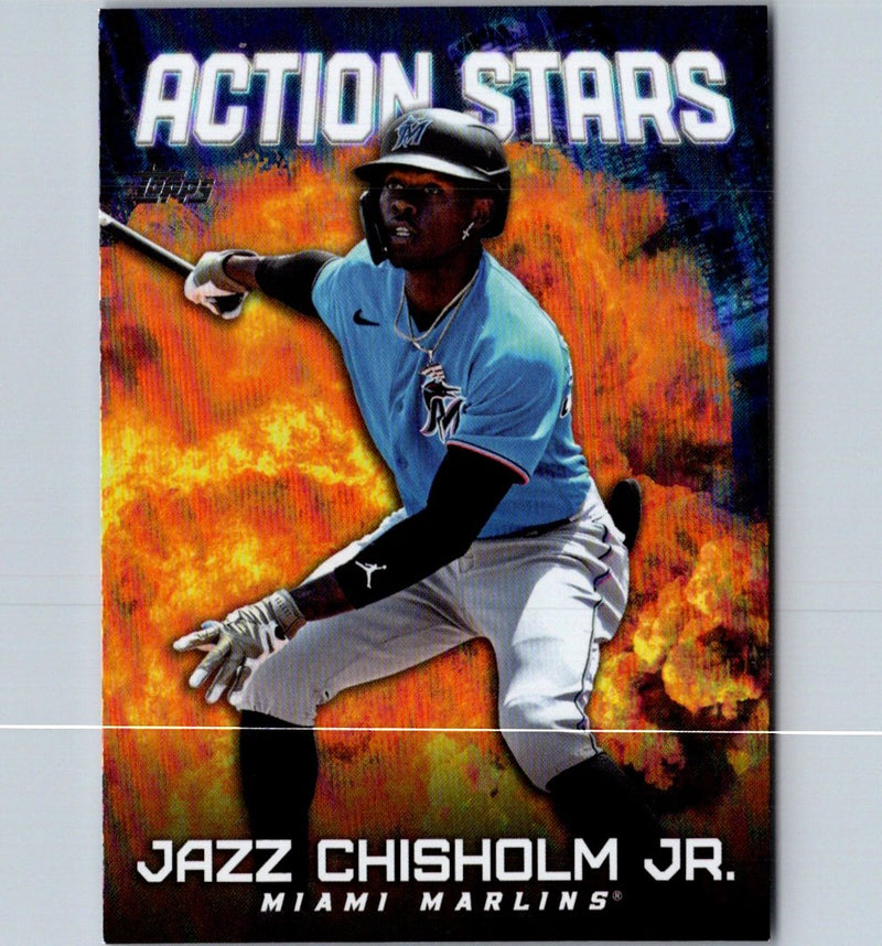 2023 Topps Update Action Stars Jazz Chisholm Jr.