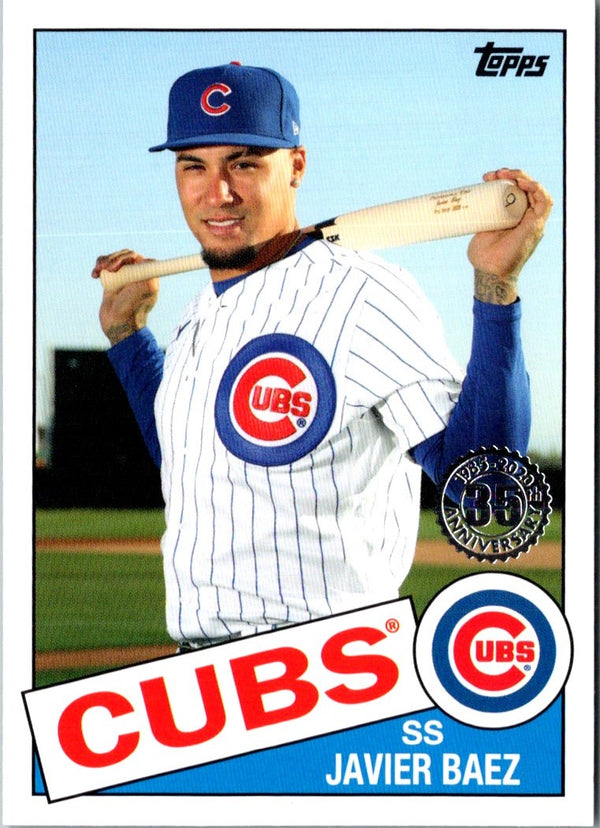 2020 Topps Update 1985 Baseball 35th Anniversary Javier Baez #85TB-13