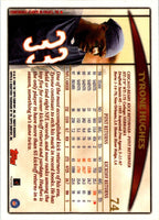 1998 Topps Tyrone Hughes #74