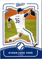 2021 Panini Chronicles Classics Hyeon-Jong Yang #4 Rookie