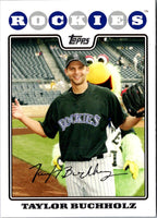 2008 Topps Taylor Buchholz #402