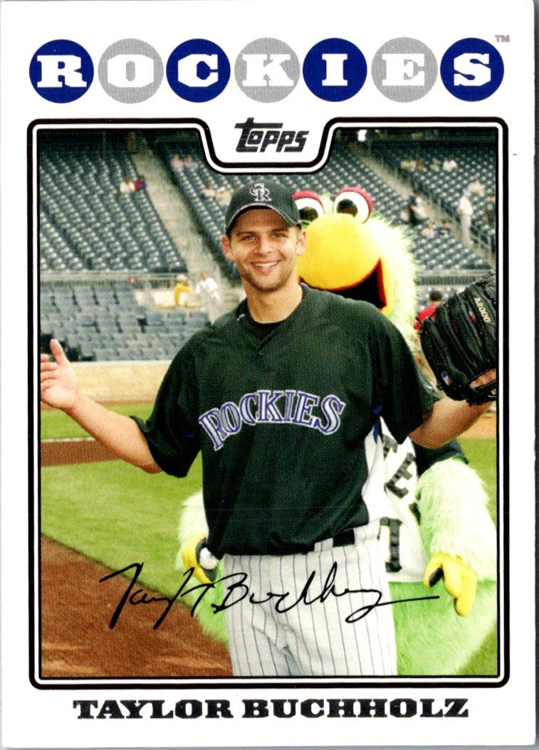 2008 Topps Taylor Buchholz