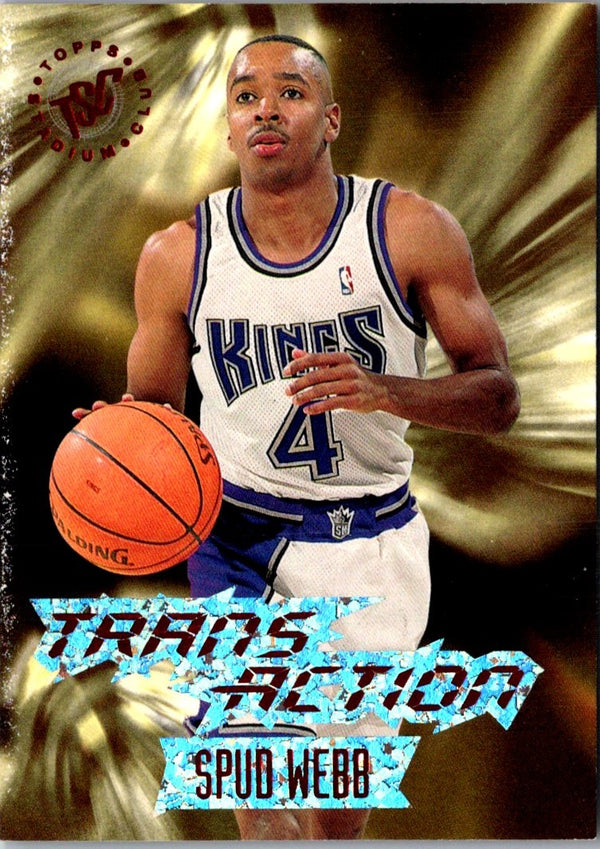 1995 Stadium Club Spud Webb #T93