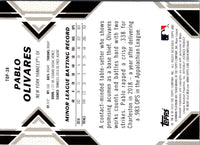 2019 Bowman Platinum Top Prospects Pablo Olivares #TOP-38