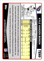 2006 Topps Tennessee Titans Kyle Vanden Bosch #TEN9